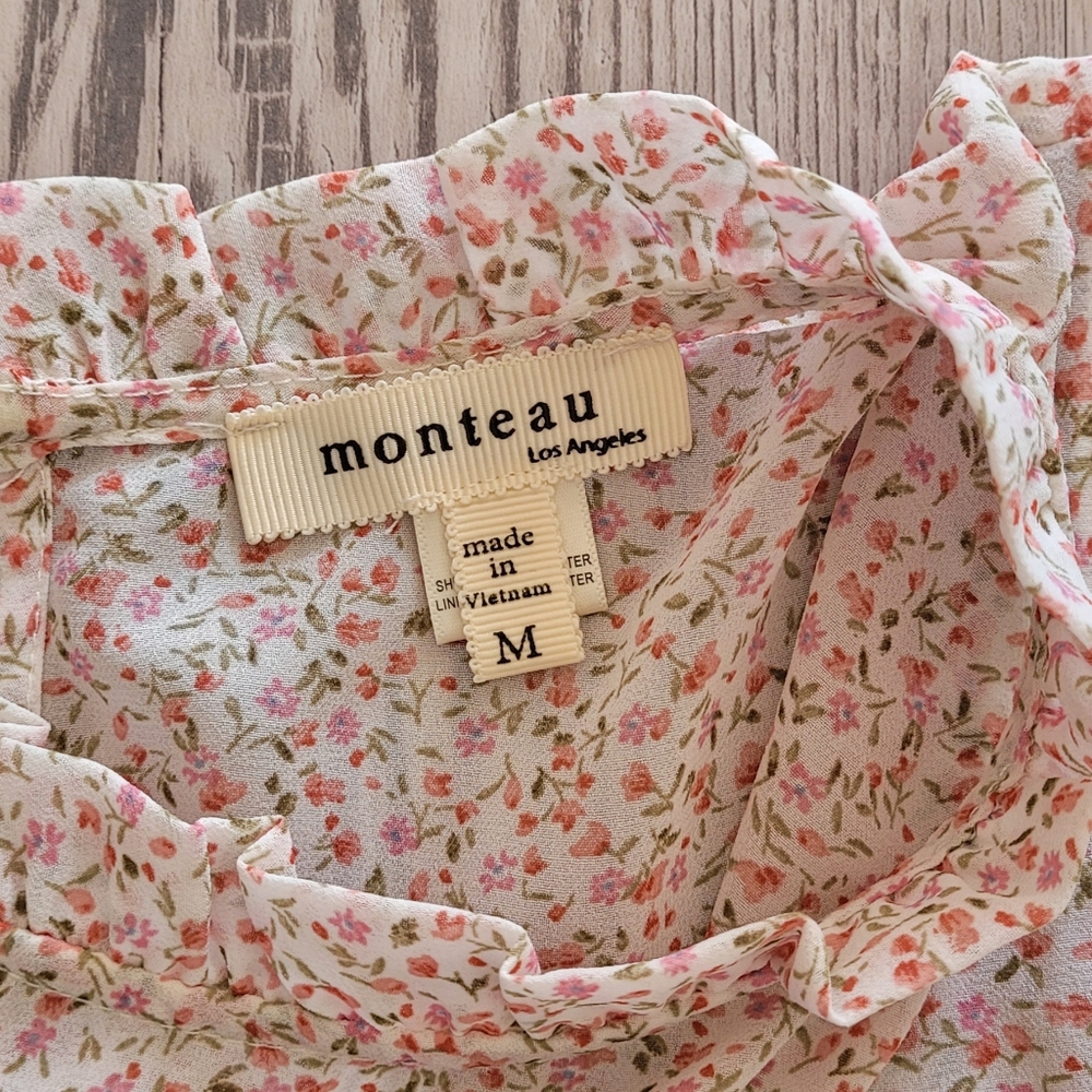 Monteau Ruffle Blouse - Picture 2 of 3